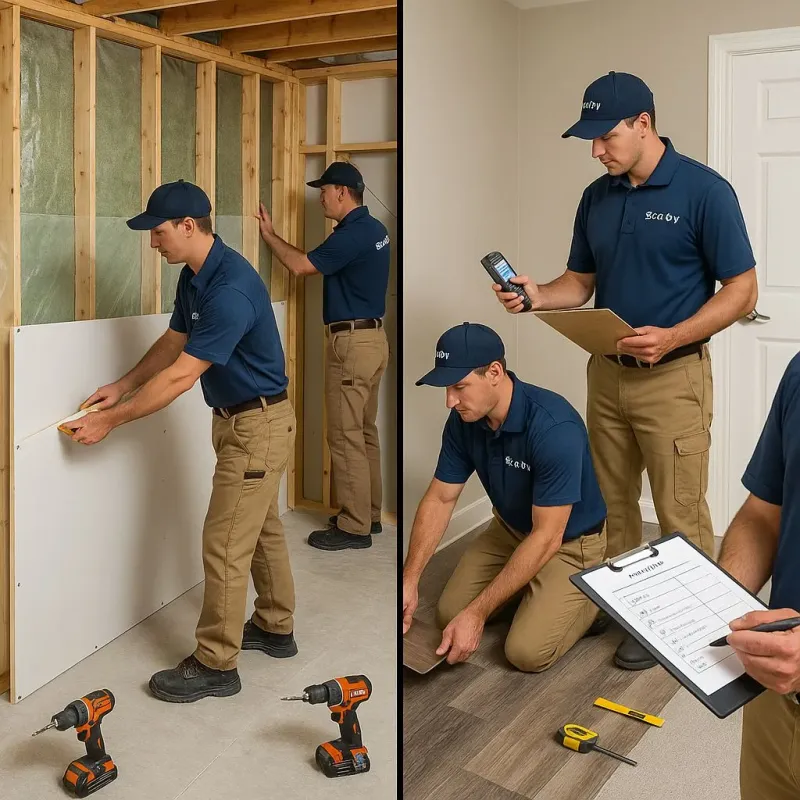 Repairs and Reconstruction process in Dahlonega, GA
